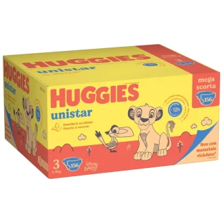 Huggies Unistar 3 156 Pannolini