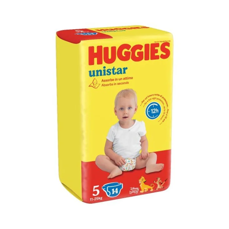 Huggies® Unistar Base 5 14 Pezzi