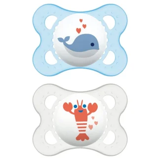 MAM Original 2-6m Succhietto Cucciù Maschio 2 Pezzi