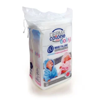 Faldine Maxi DermaCotone Baby 60 Pezzi