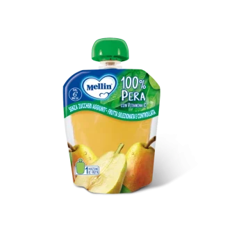 Merenda 100% Pera Mellin 90g