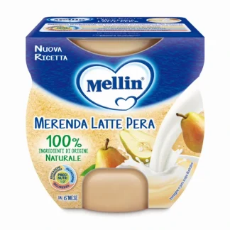 Merenda Latte Pera Mellin 2x100g