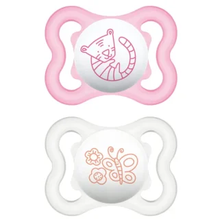 Mini Air Planet Love Femmina 2-6 Mesi Mam 2 Pezzi