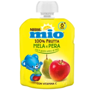 Mio Pouch Purea Di Mela E Pera Nestlé 90g