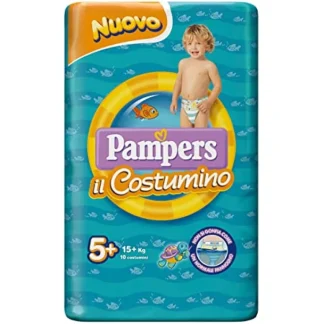 Pampers Il Costumino Taglia 5+ (15+kg) 10 Costumini
