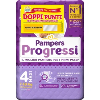 Pampers Progressi MAXI 21 Pezzi