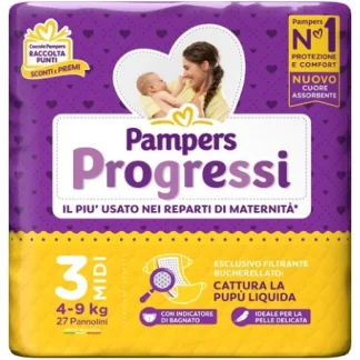Pampers Progressi MIDI 27 Pezzi