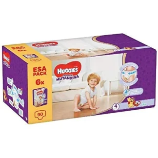 Pannolini Mutandina Taglia 4 Huggies 90 Pezzi