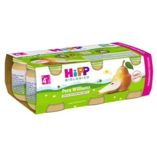 Pera Williams HiPP Biologico 6x80g