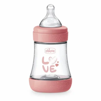Perfect 5 Biberon 150ml Flusso Lento Silicone Rosa Chicco®