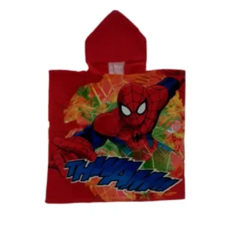 Poncho Mare Bambino Spiderman 1 Pezzo