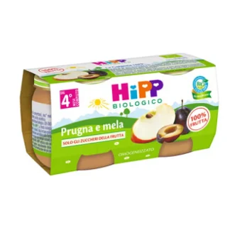 Prugna E Mela Hipp Biologico 2x80g