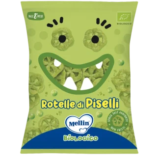 Rotelle Di Piselli Mellin Biologico 20g