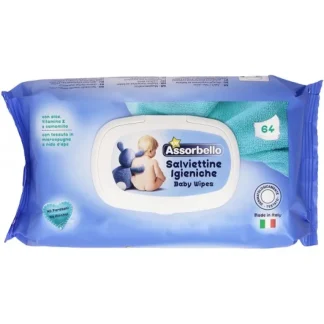 Salviette Baby Assorbello Up 64 Pezzi