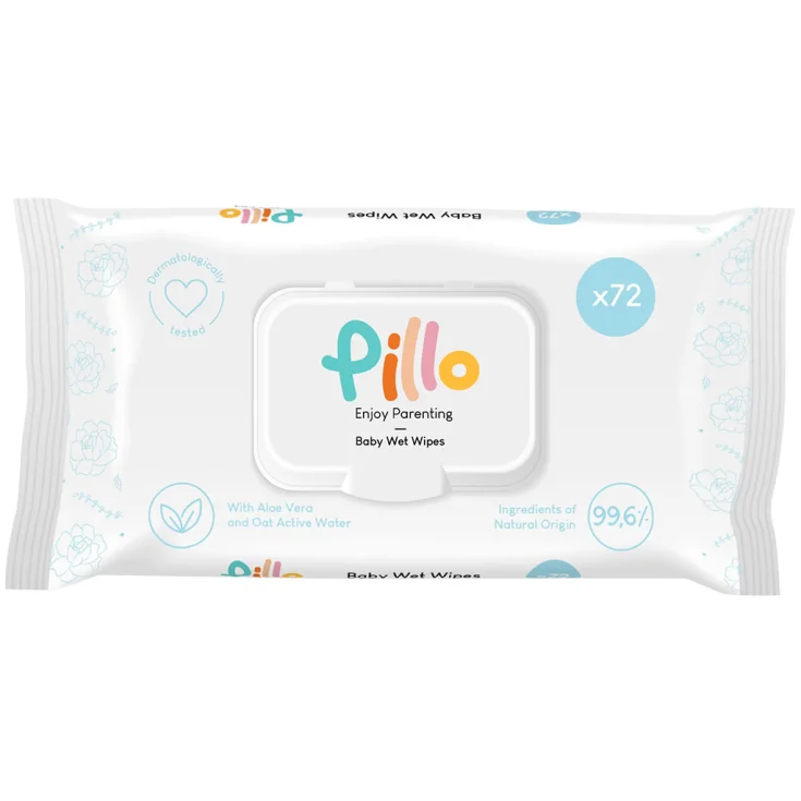 Salviettine Enjoy Parenting Pillo 72 Pezzi