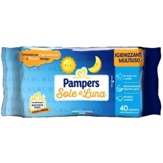 Salviette Sole&Luna Pampers 40 Pezzi