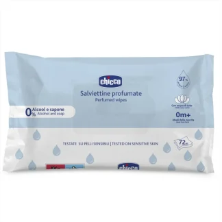 Salviettine Profumate Chicco® 72 Pezzi Noplaq