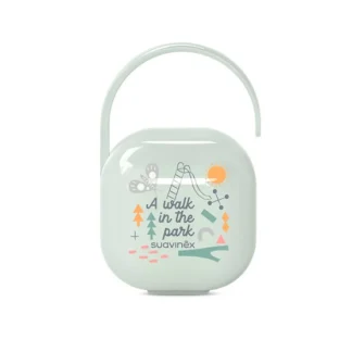 Scatolina Porta Succhietto Walk In The Park Verde Suavinex 1 Pezzo