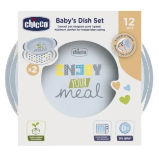 Baby's Dish Set Chicco® 2 Pezzi