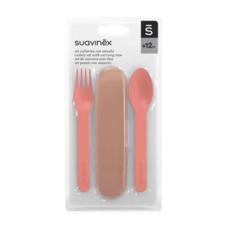 Set Portaposate Go Natural Rosa Suavinex 1 Set