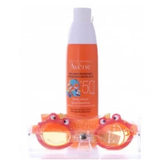 Solare Bambino SPF50+ Avene Spray 200ml Con Omaggio Occhialini