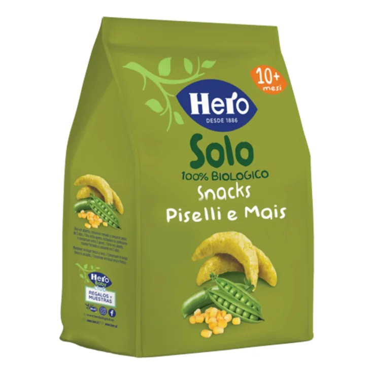 Solo Snack Piselli e Mais Hero 40g