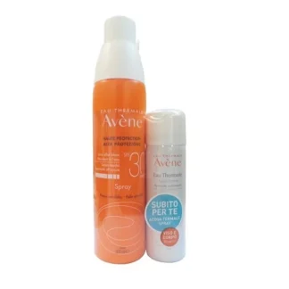 Spray SPF30 + Acqua Termale 200ml+200ml Avène Promo