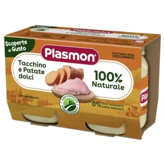 Tacchino E Patate Dolci Plasmon 2x120g