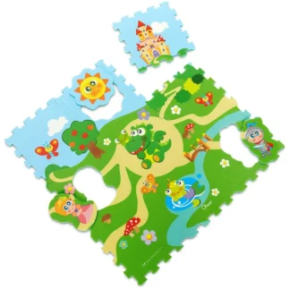 Tappeto Puzzle Castello Chicco 1-4 Anni