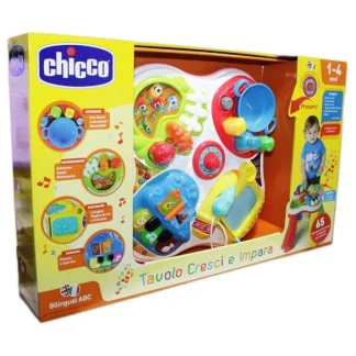 Tavolo Cresci E Impara Bilingual ABC CHICCO 1-4 Anni