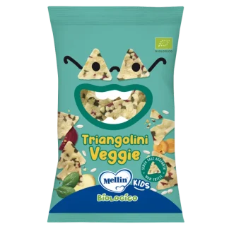 Triangolini Veggie Mellin Kids Biologico 30g