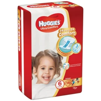 Ultra Comfort Huggies® Pannolini Unisex 14 Pezzi Taglia 6