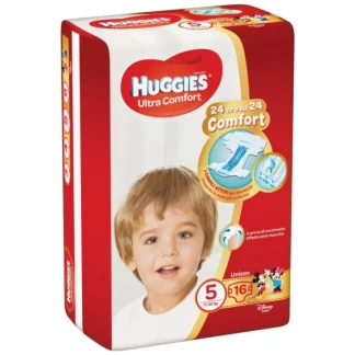 Ultra Comfort Huggies® Pannolini Unisex 16 Pezzi Taglia 5