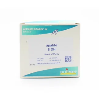 Boiron Apatite 8DH Ampoules Buvables 30X1ml