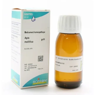 Boiron Apis Mellifica 9CH Gouttes 60ml