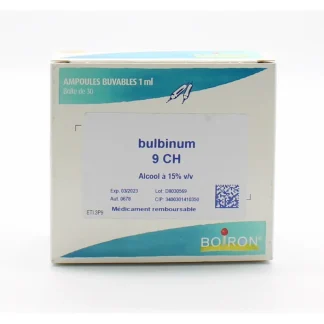 Boiron Bulbinum 9CH Ampoules Buvables 30X1ml