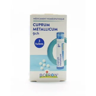 Boiron Cuprum Metallicum 9CH 3 tubes