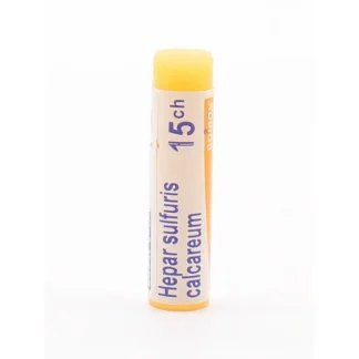 Boiron Hepar Sulfuris Calcareum 15ch Tube Unidose