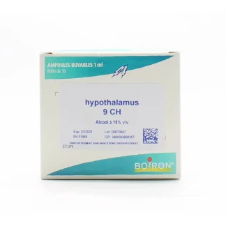 Boiron Hypothalamus 9CH 30 ampoules