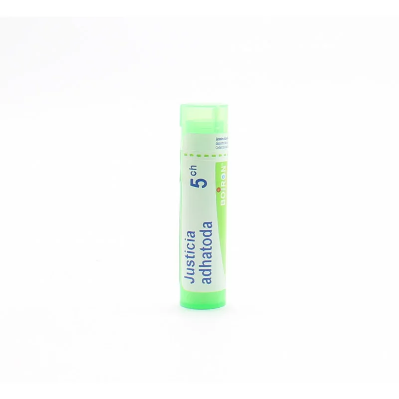 Boiron Justicia Adhatoda 5ch tube granules