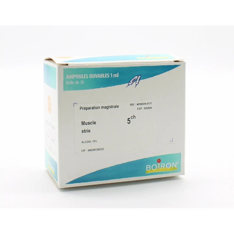 Boiron Muscle Strie 5ch 30 ampoules