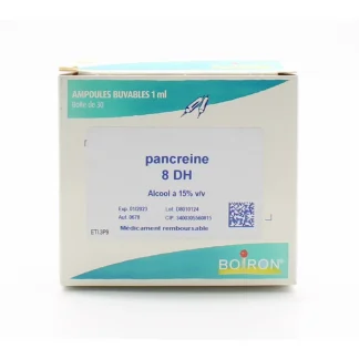 Boiron Pancreine 8DH Ampoules Buvables 30X1ml
