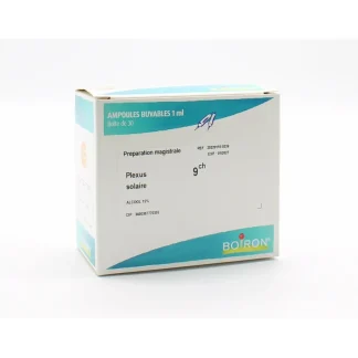 Boiron Plexus Solaire 9ch 30 ampoules