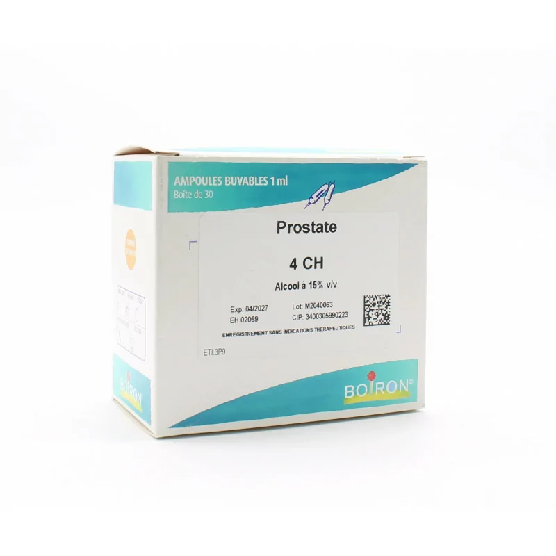 Boiron Prostate 4ch 30 ampoules