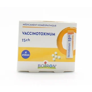 Boiron Vaccinotoxinum 15CH 4 unidoses