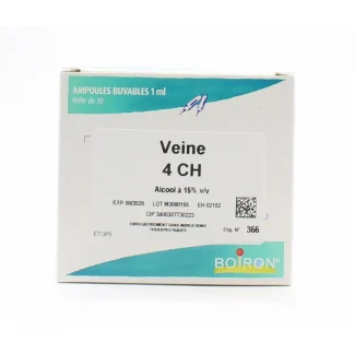 Boiron Veine 4ch 30 ampoules