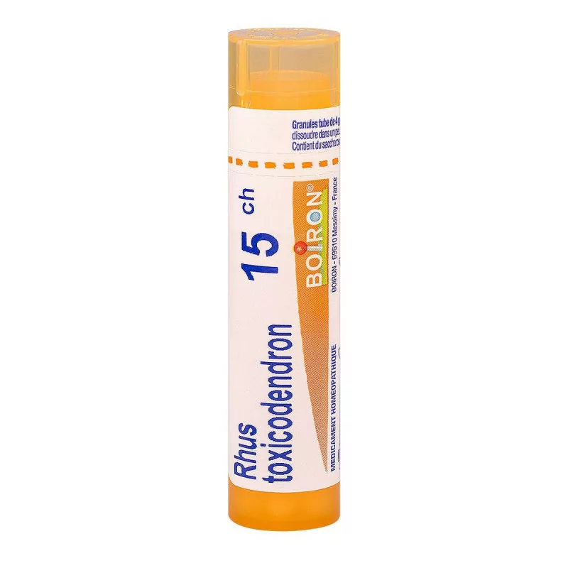 Boiron Rhus Toxicodendron 15CH tube granules