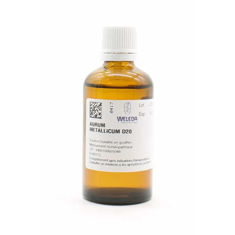 Weleda Aurum Metallicum D20 60ml