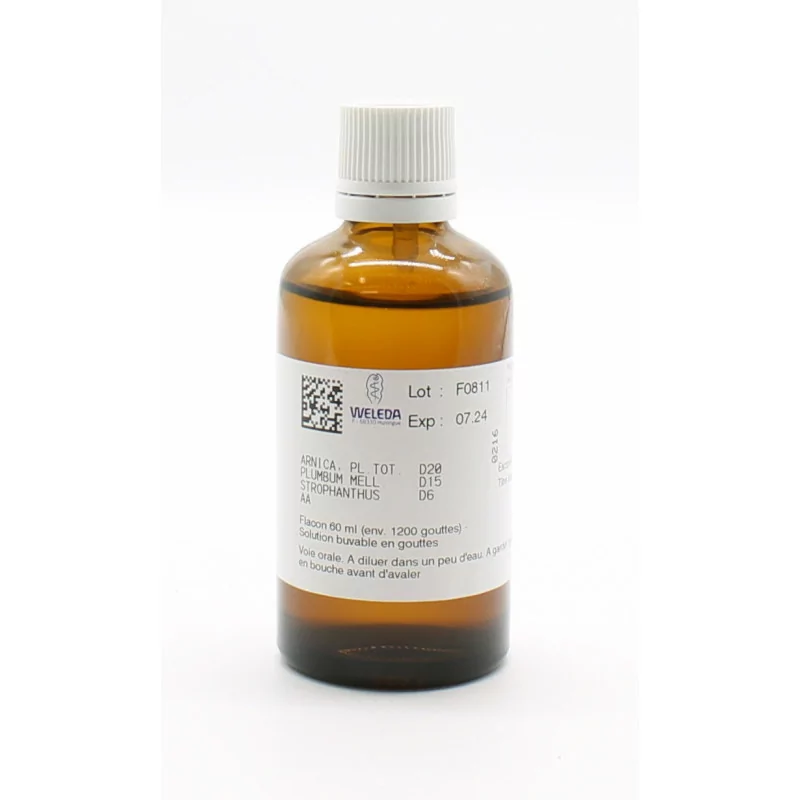 Weleda W424 Arnica Pl. Tot. D20 Solution Buvable 60ml