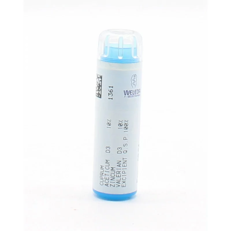 Weleda W724 Cuprum Acetum D3 Tube Granules